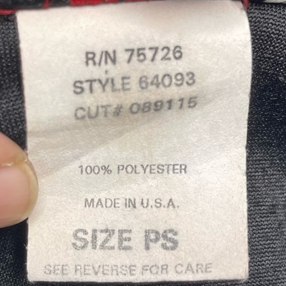 Teddi Black crushed Velvet Long Sleeve Sheath maxi Dress. Size SP. shoulder pads - Picture 10 of 11